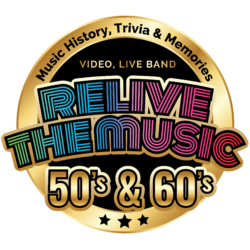 Relive the Music '50s & '60s – A brand new one of a kind show, that takes  the audience through Music History, Trivia & Memories of the 50's & 60's.